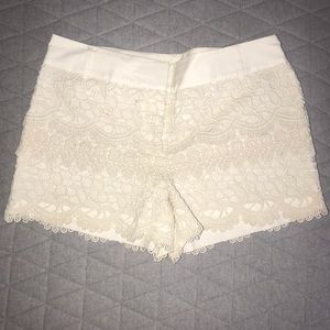 Lace Embroidery Shorts